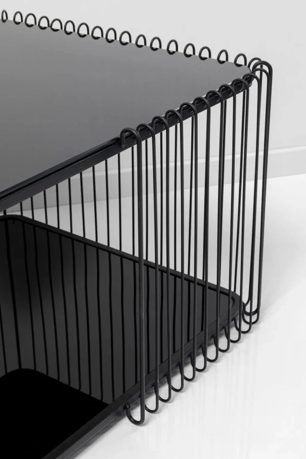 Sohvapöydät>KARE Design Wire Double Sohvapöytä Musta 120x60cm