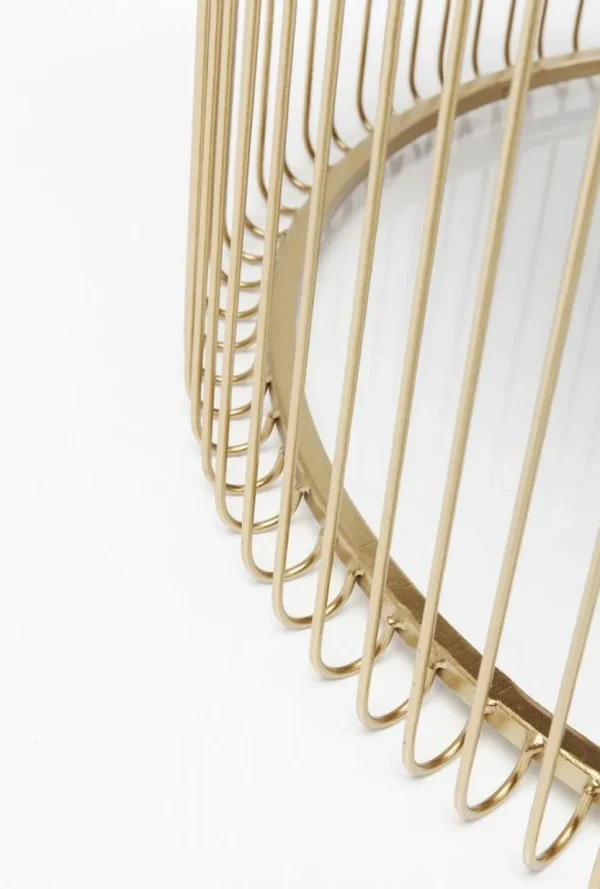 Sohvapöydät | Olohuone>KARE Design Wire Sohvapöytä, Messinki (2/Setti)