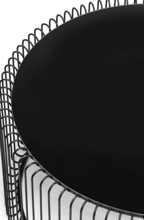 Sohvapöydät | Olohuone>KARE Design Wire Sohvapöytä, Musta (2/Setti)