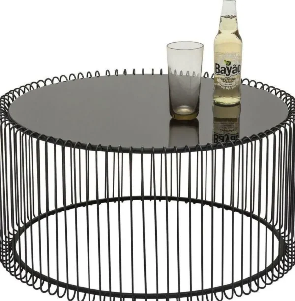 Sohvapöydät | Olohuone>KARE Design Wire Sohvapöytä, Musta (2/Setti)