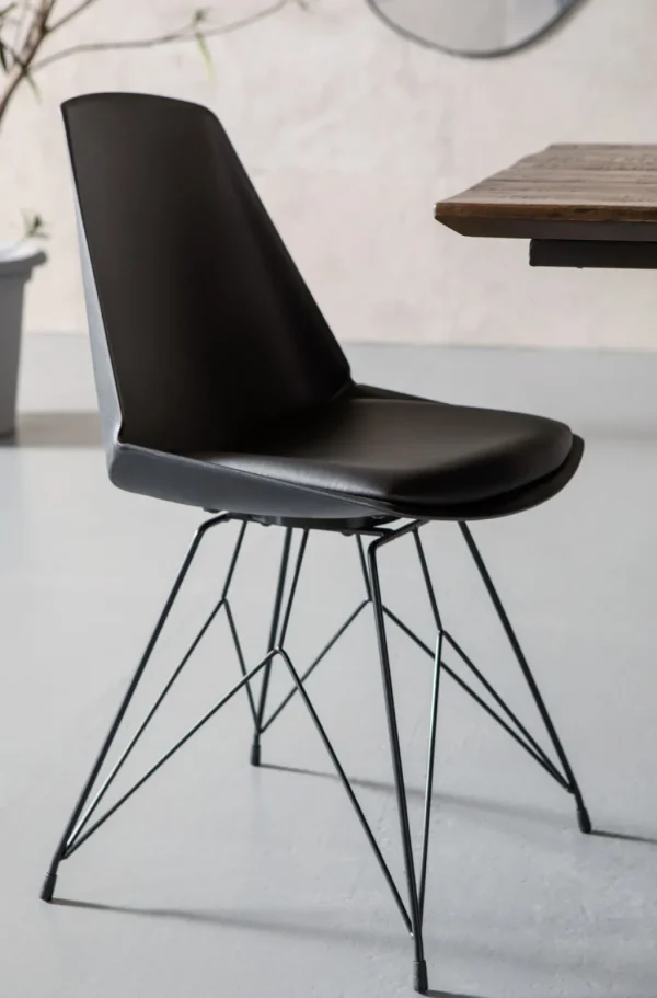 Tuolit>KARE Design Wire Tuoli, Musta