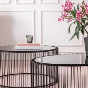 Sohvapöydät>KARE Design Wire Uno Sohvapöytä Musta 60x90cm