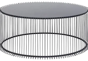 Sohvapöydät>KARE Design Wire Uno Sohvapöytä Musta 60x90cm