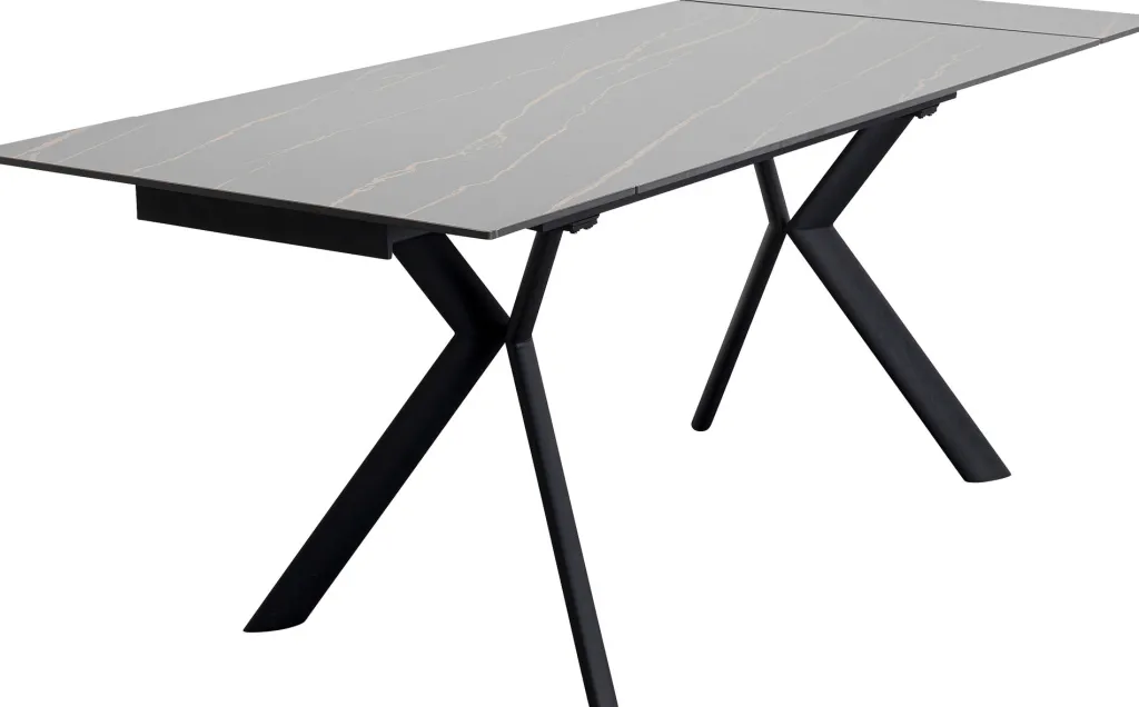 xenia_jatkettava_pyt_musta_xcm_0.webp Pöydät>KARE Design Xenia Jatkettava Pöytä Musta 140(+30+30)x80cm
