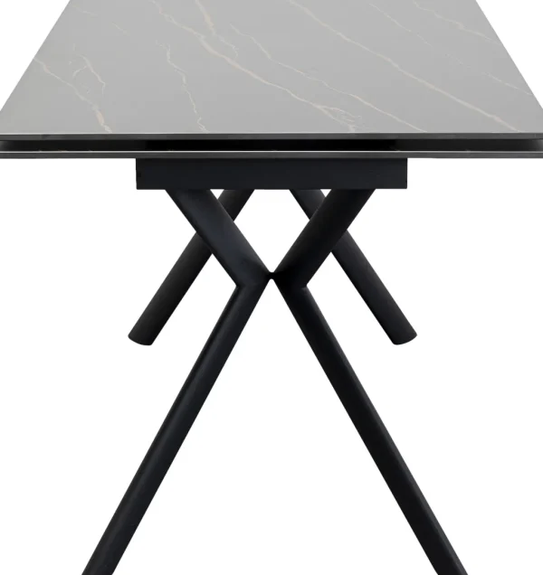 Pöydät>KARE Design Xenia Jatkettava Pöytä Musta 140(+30+30)x80cm