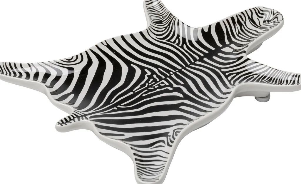 zebra_deko_kulho_xcm_0.webp Astiat Snackseille>KARE Design Zebra Deko Kulho 21x15cm