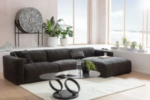 Baarit>KARE Design Zoom Baarikaappi - Pyöreä Muoto, Mustavalkoinen 100x160cm